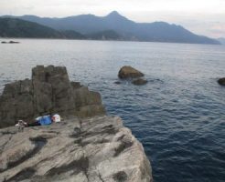 鹿児島ショアジギングおすすめポイント 鹿児島県南さつま市野間池の沖磯