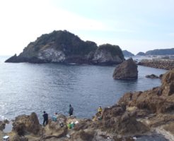 千葉カンパチポイント 鴨川市 弁天島と灯台島