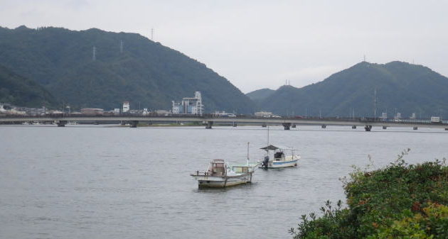 広島シーバスポイント 三原市 沼田川定屋大橋