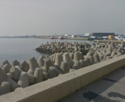 三重カサゴ・メバル釣りポイント 三重県三重郡川越町 天カ須賀新町消波ブロック帯