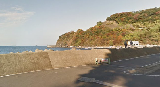 福井アオリイカポイント 小浜市 塩坂越漁港消波ブロック上