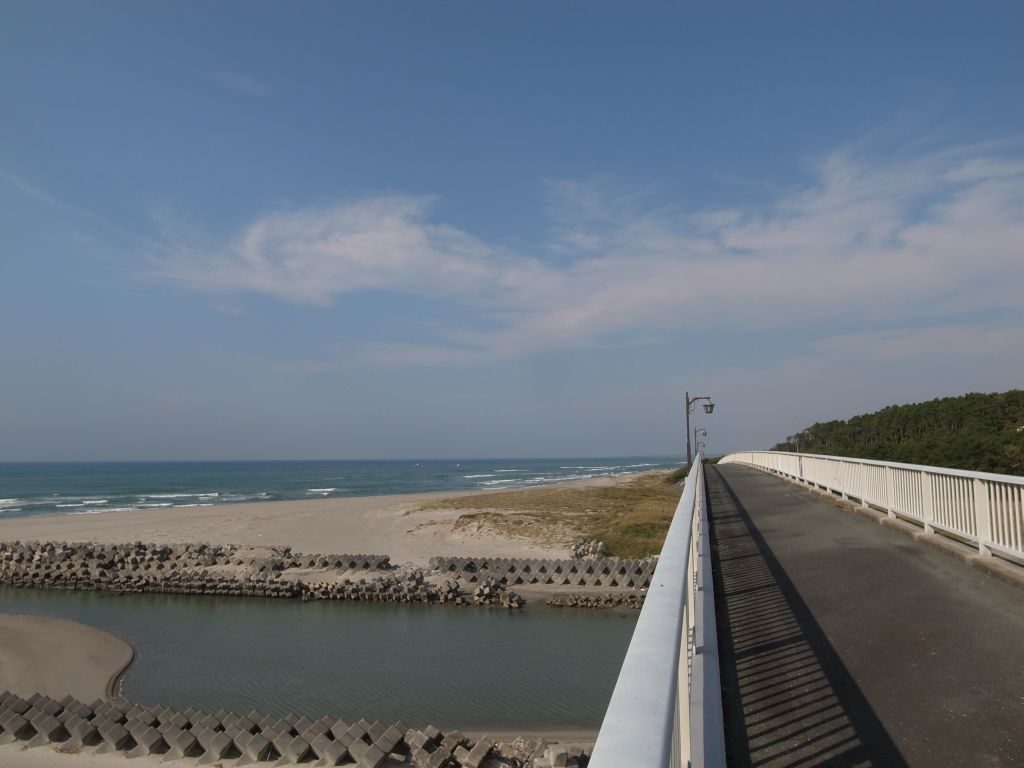 静岡サーフ(ヒラメ)ポイント 静岡県掛川市 弁財天川河口