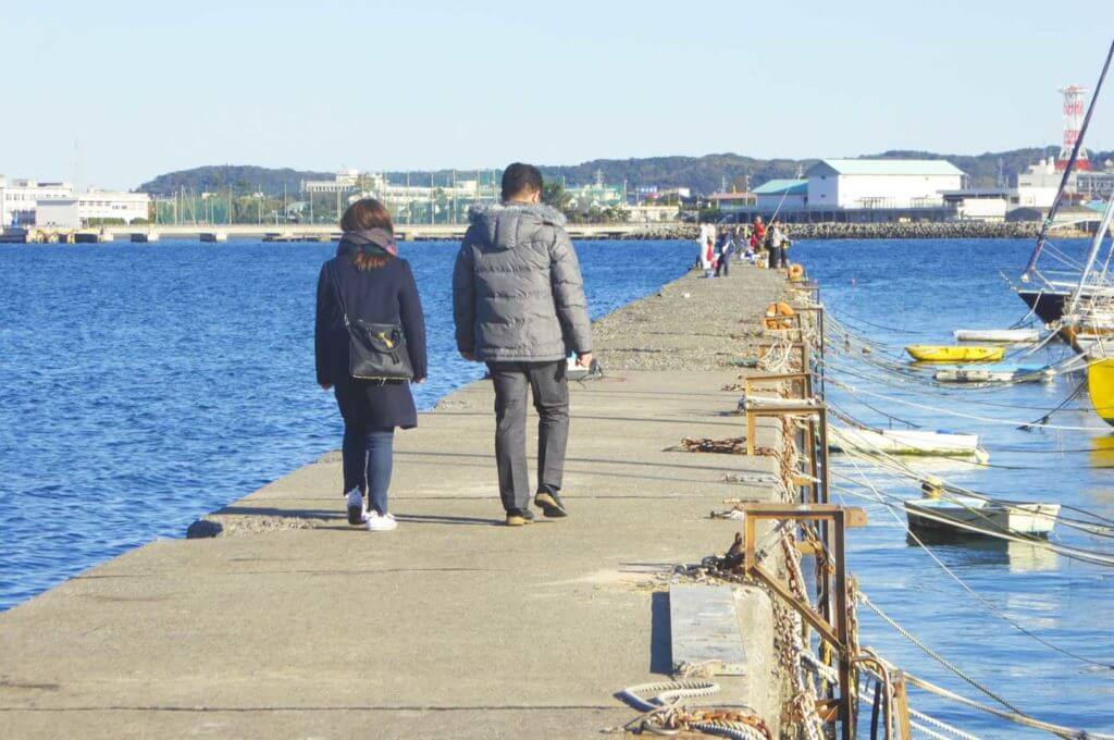 千葉ショアジギングポイント 館山市 自衛隊堤防