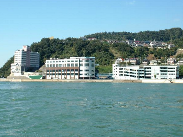 広島キジハタポイント 三原市 みはらし温泉前の石積み