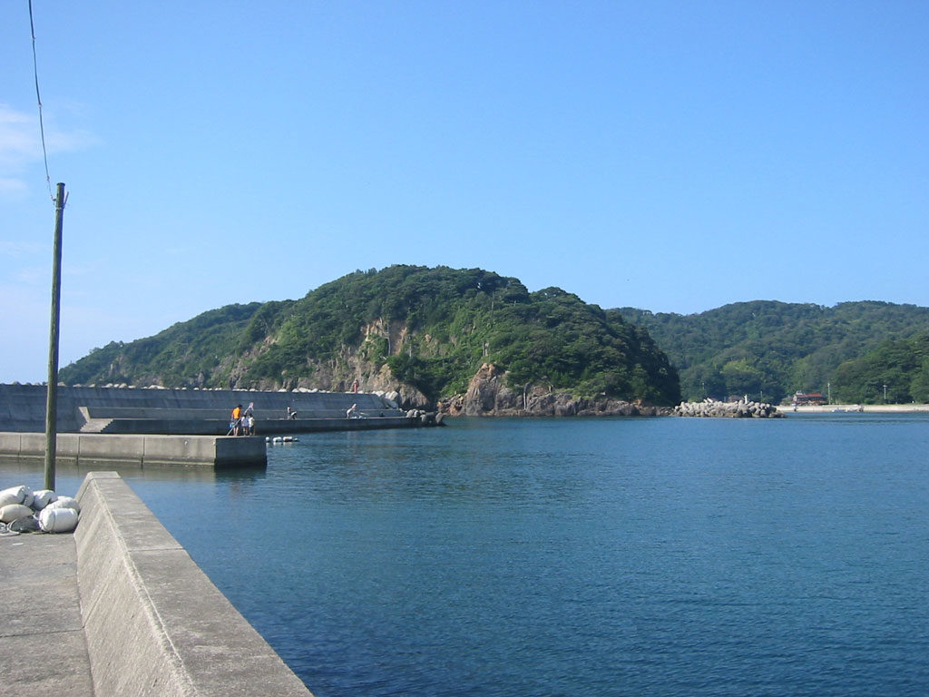 島根アジ・メバル釣りポイント 島根県浜田市松原町 松原湾