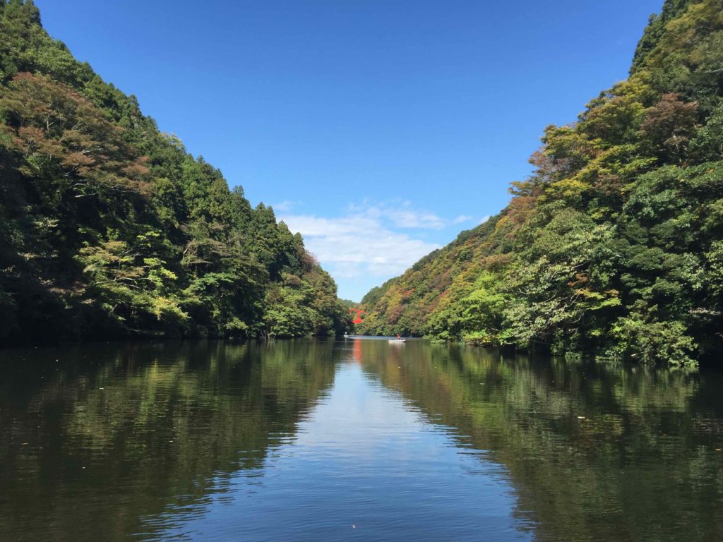 亀山 ダム おかっぱ り